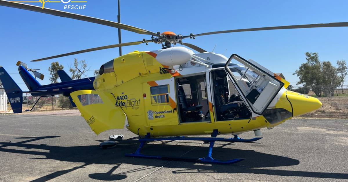 Record rescue year for Mount Isa LifeFlight chopper crew