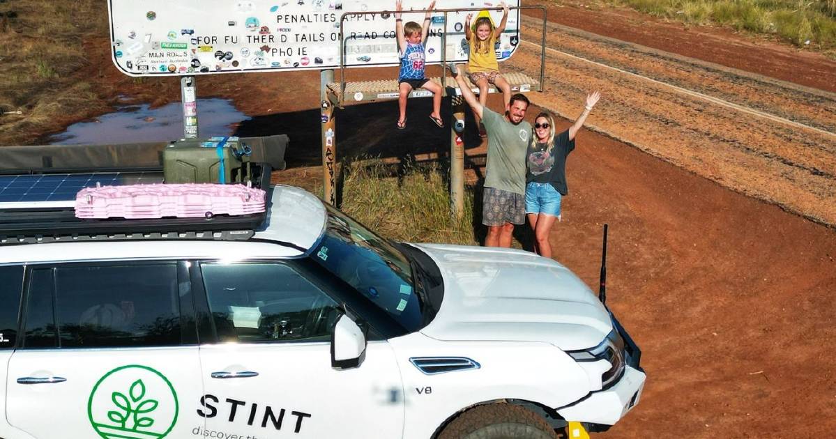 Riverina family inspired to sell house, launch app and hit the road