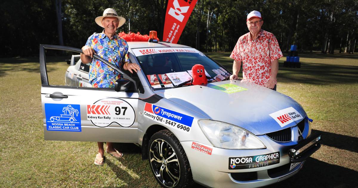 Rally drivers rev up for a good cause