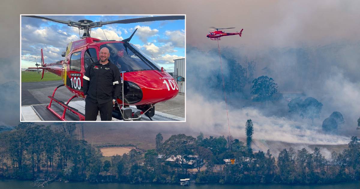 What it's like fighting fires from the sky during an El Nino