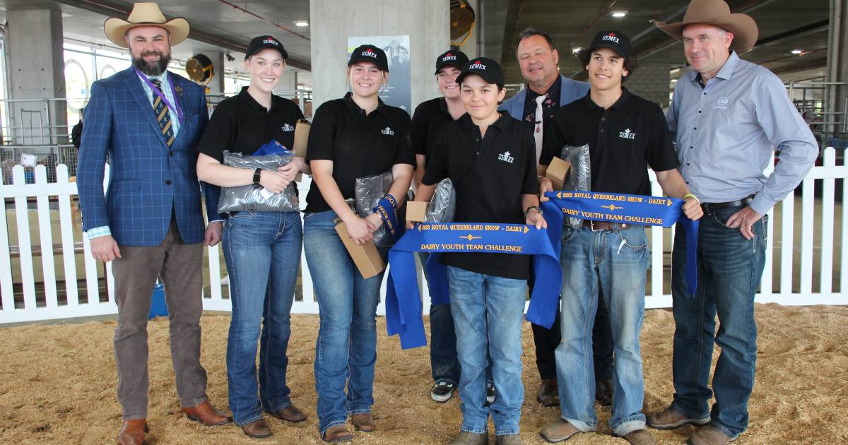 Dairy youth on display