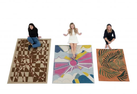 Fruits of the loom: The bespoke rugs designed by some of Inchbald’s best students