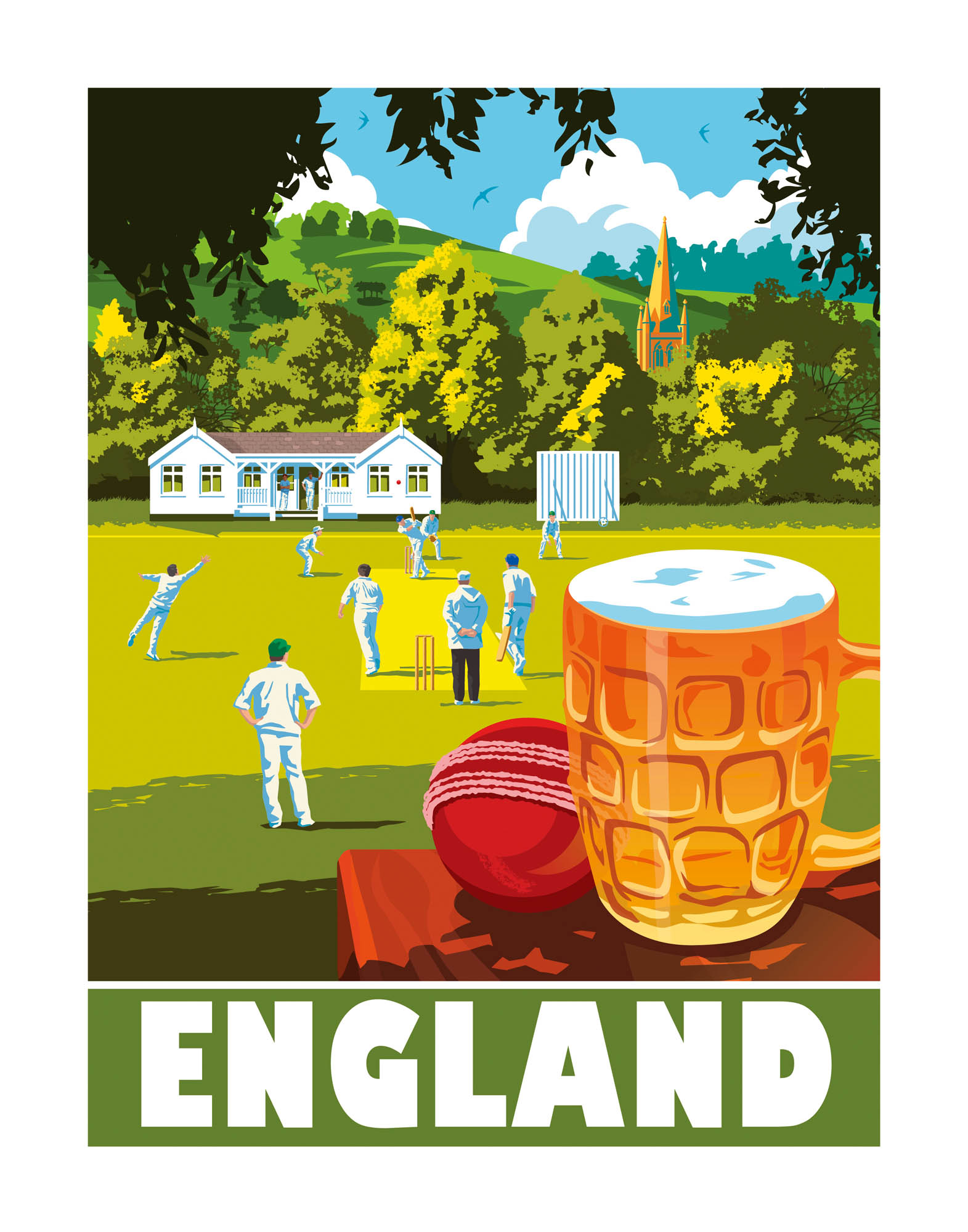 Stephen Millership: The man whose classic posters distill the spirit of the British countryside