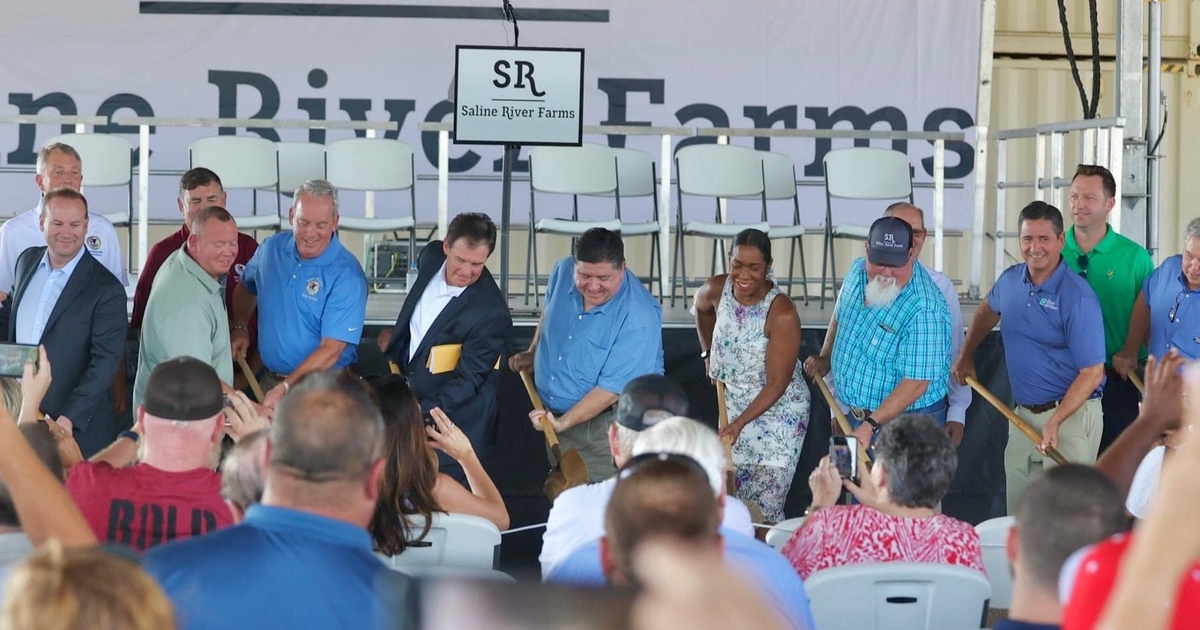 Groundbreaking held for Illinois meat processing facility