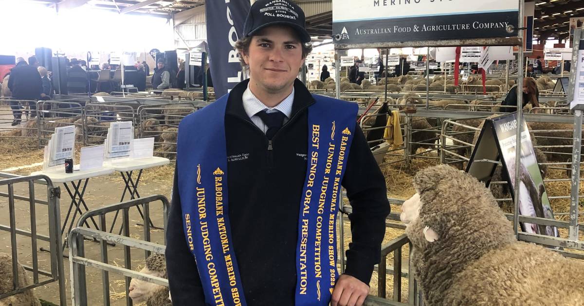 Young judge win for Boonoke's Oliver Cameron