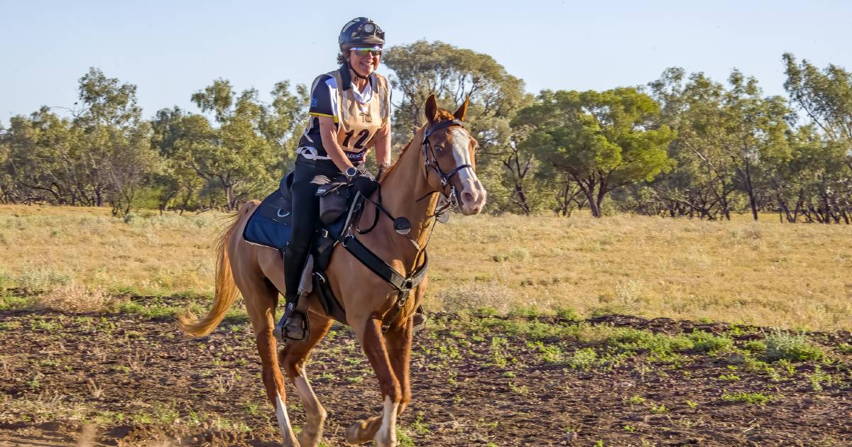 Andrea crosses the Winton to Longreach Endurance off her bucket list