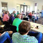 Livestock agents take the bids at Wagga Wagga