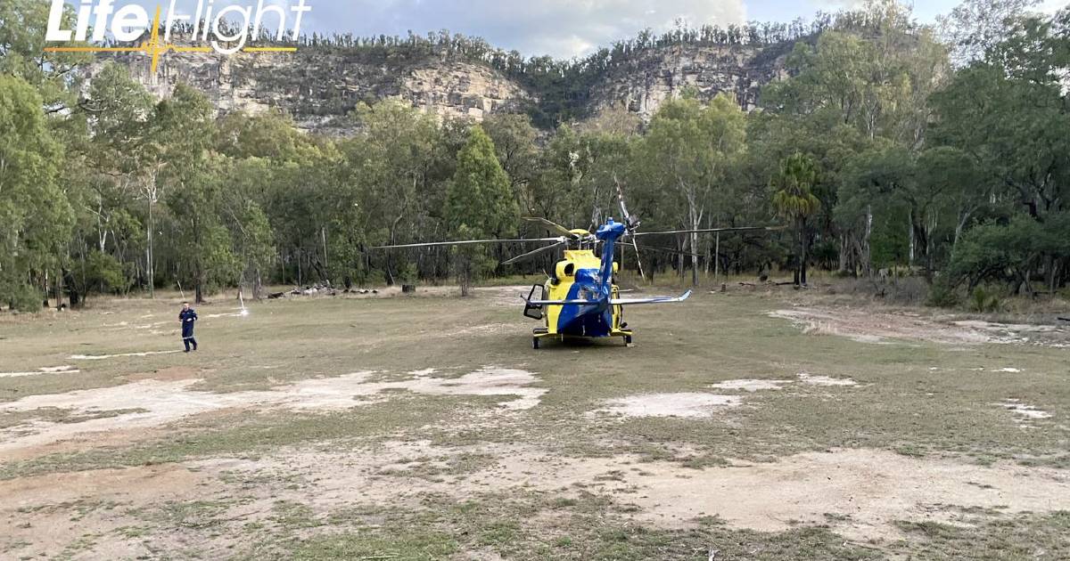 LifeFlight transports bushwalker injured by a fall at Carnavon Gorge | Queensland Country Life