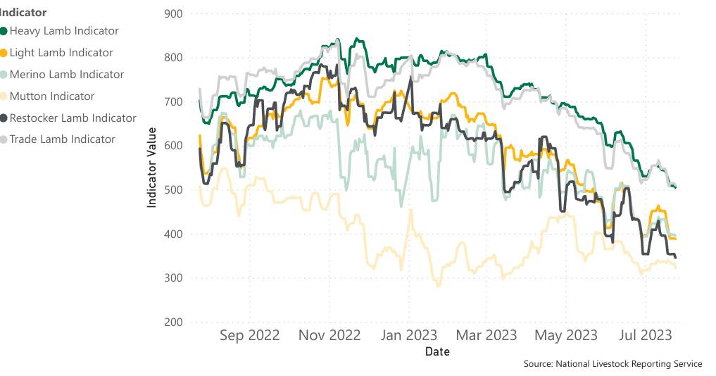 Sheep meat prices yet to turn around | The Land