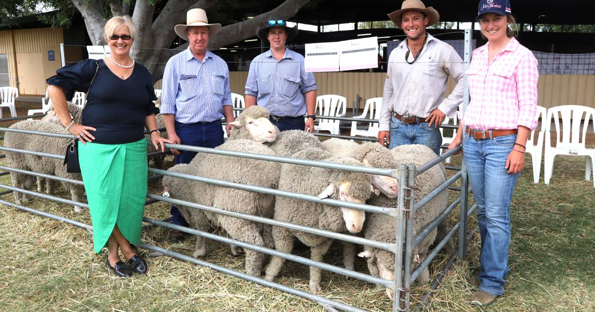 Ramming home the dual purpose message at Westech ram sale