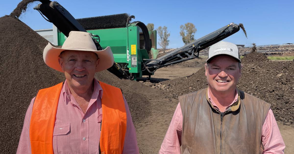 Composting feedlot manure project | The Land