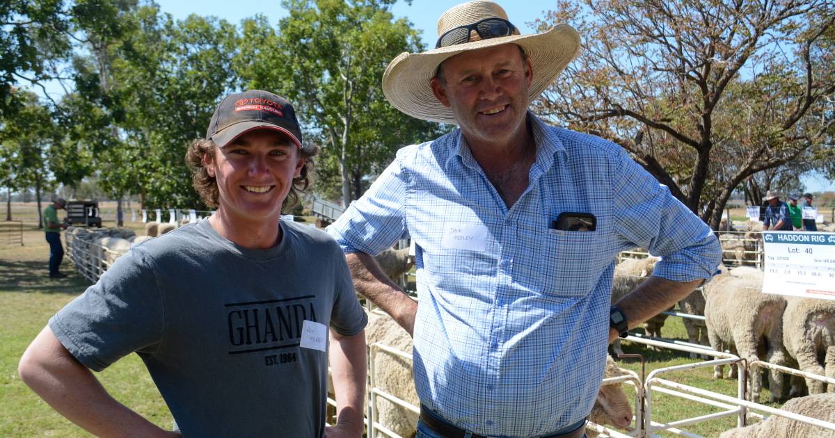 Happy snaps from Central West ram sales