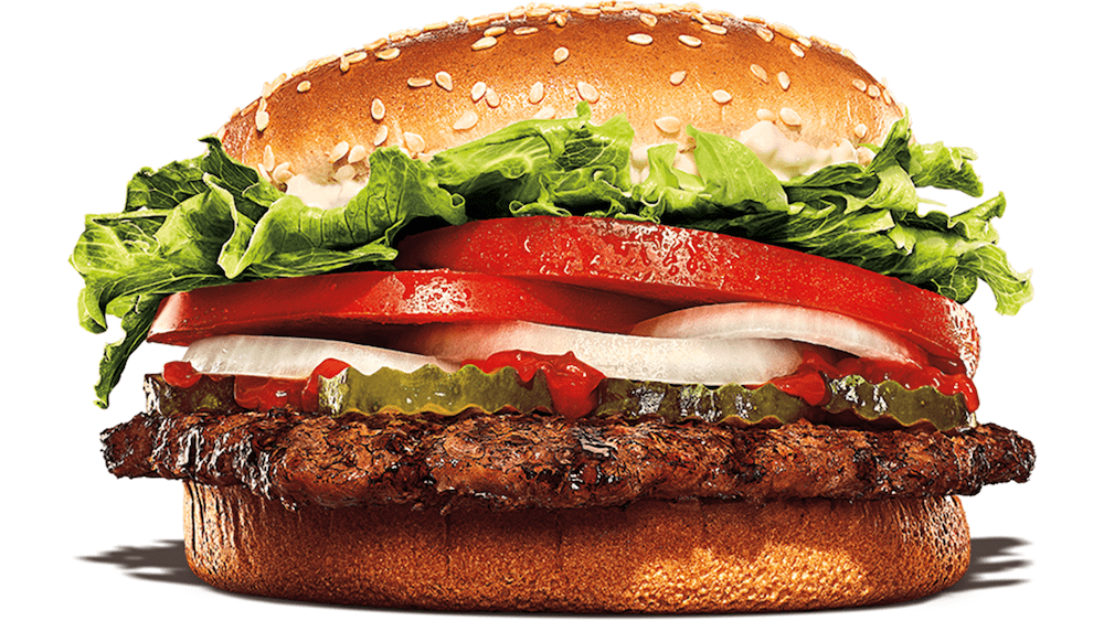 Burger King accused of telling whoppers about size of its Whopper