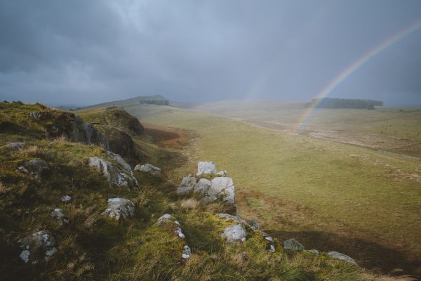 Hadrian’s Wall in an English summer: Wind, rain, and unforgettable beauty