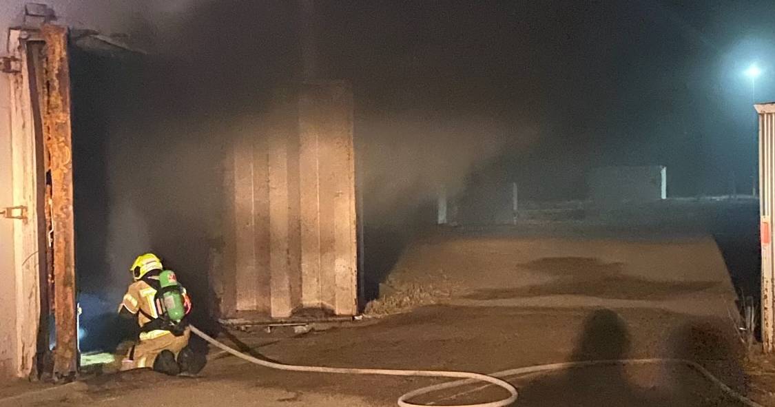 Grain silo damaged in Condobolin blaze