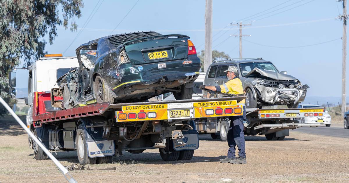 Woman in critical condition after crash on New England road