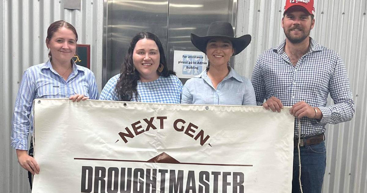 Droughtmaster Next Gen auction funds three upcoming beef industry leaders