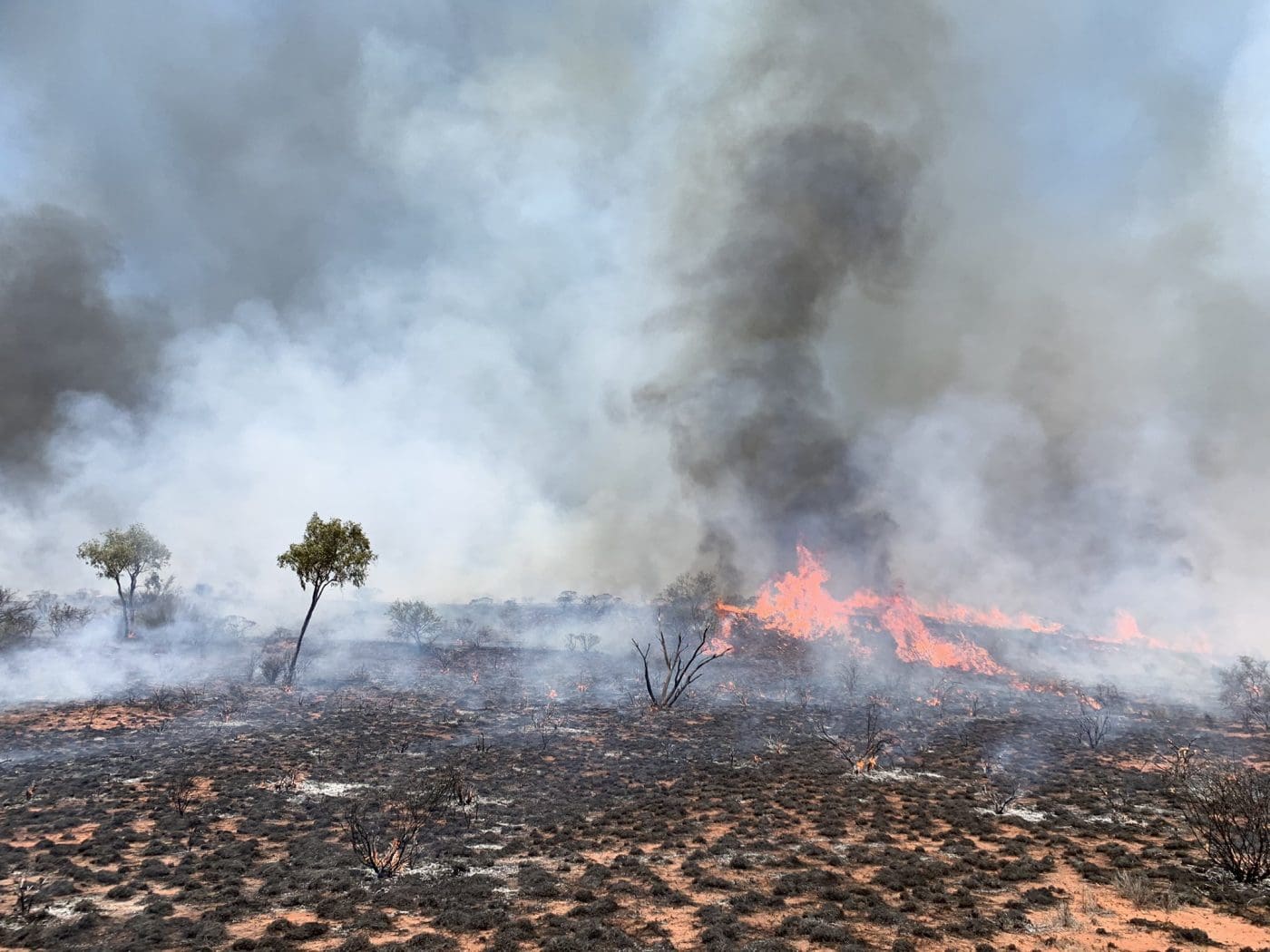 NT Landholders exhausted with bushfires burning for two months