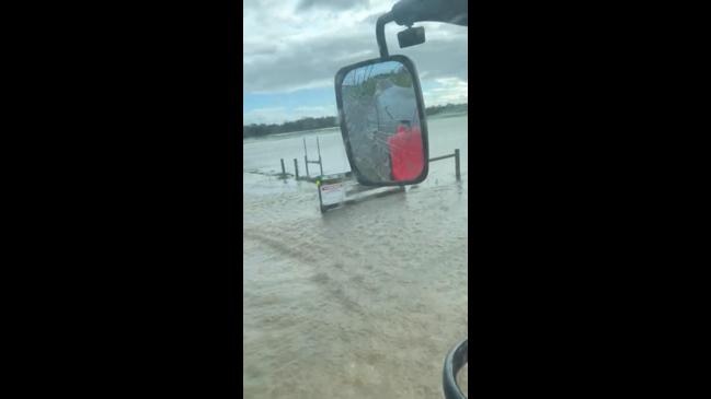 Gippsland dairy farms flooded