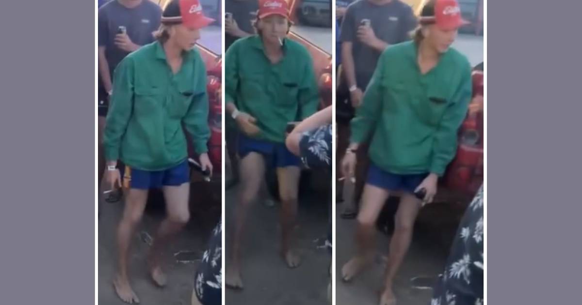 Cops release images, appeal for phone vision after man burnt at Ute Muster