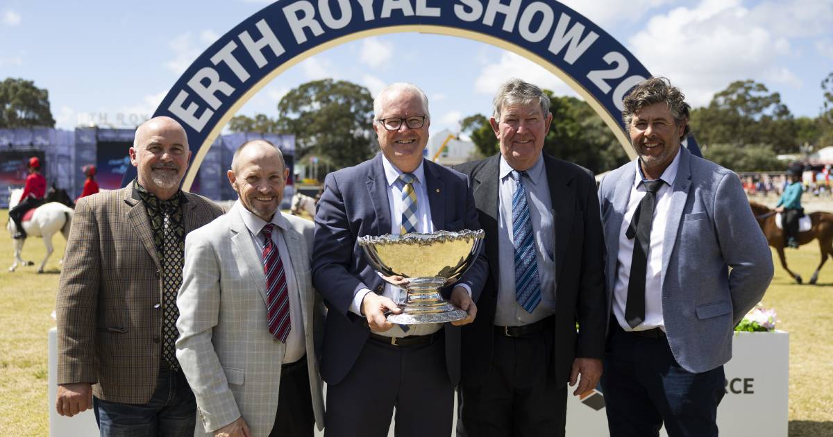 Squiers and Blight family share top gong at Perth Royal Show