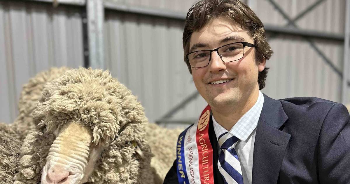 Lindsay Brown wins 2023 National Merino Sheep Young Judges Championship | The Land