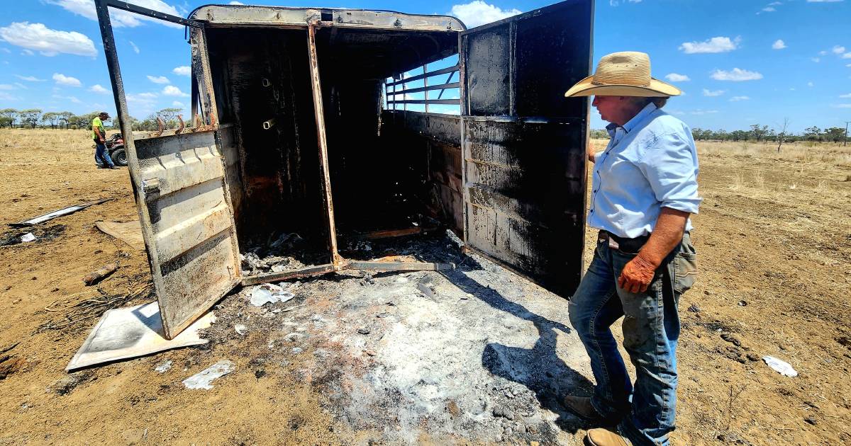 Gooseneck fire destroys drover's camp, but not her will to go on