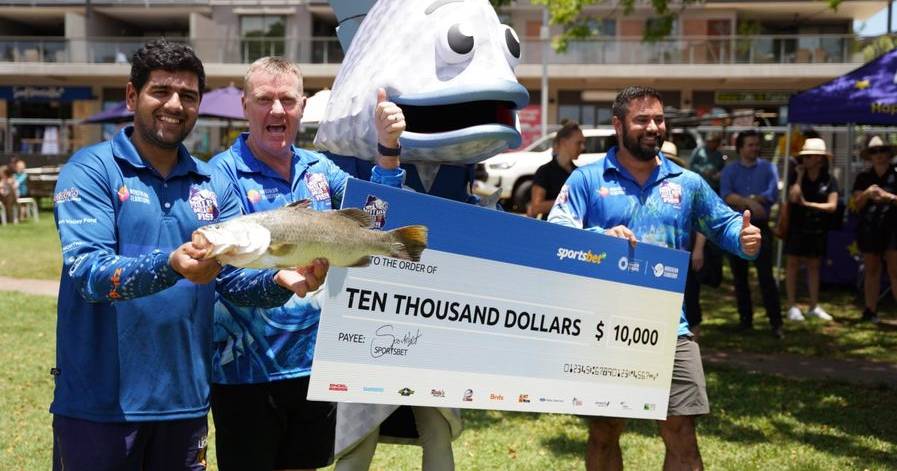 Million Dollar Fish comp reels in first winner