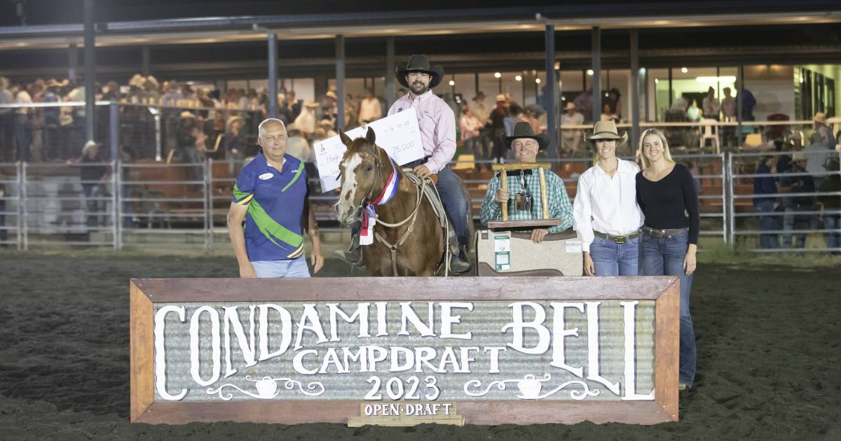 2023 Condamine Bell Open won by Tamworth horse trainer Hugh Miles riding Times Up | The Land