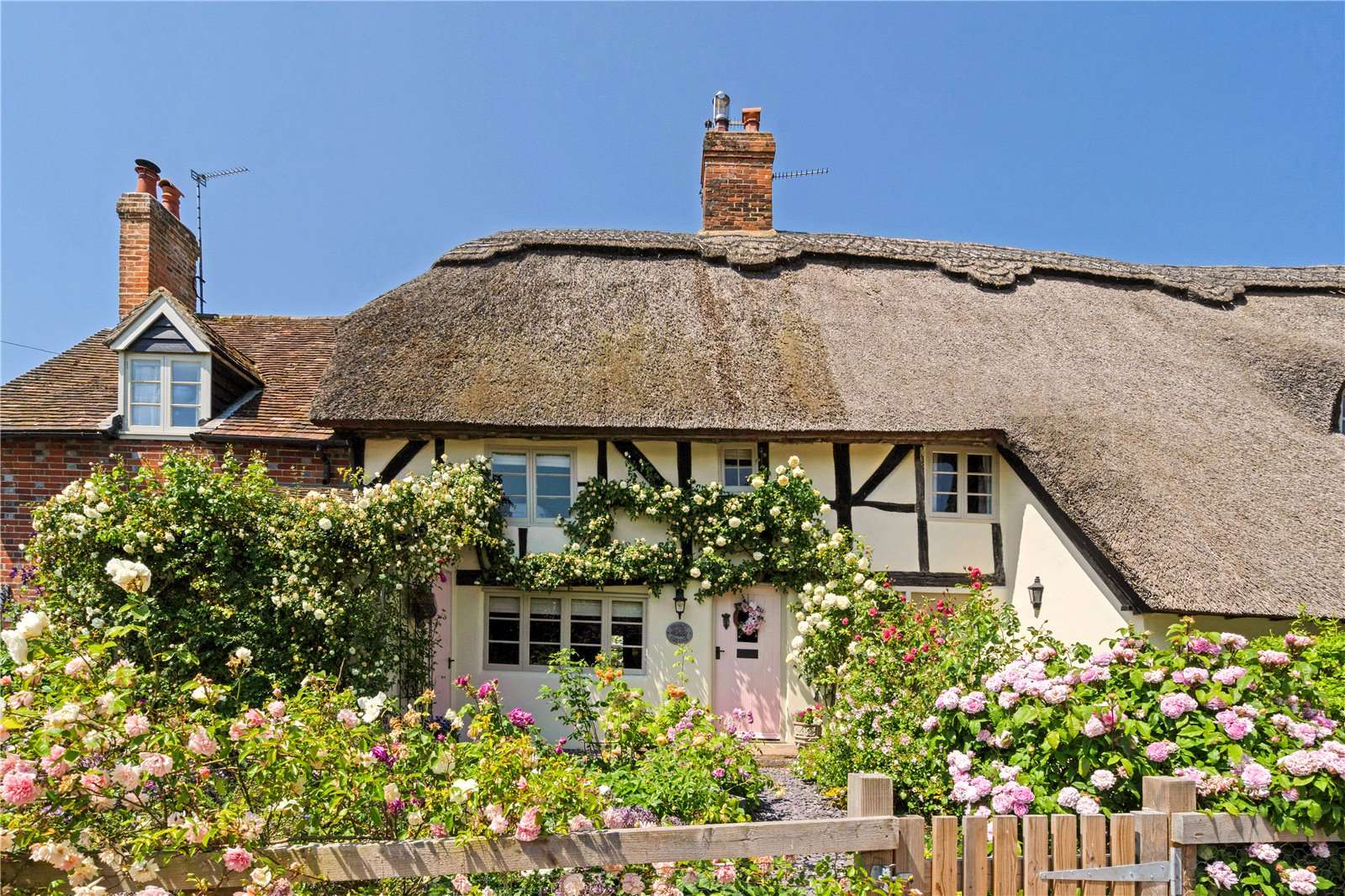 A ‘postcard perfect’ chocolate-box cottage for sale in one of Hampshire’s most sought-after corners