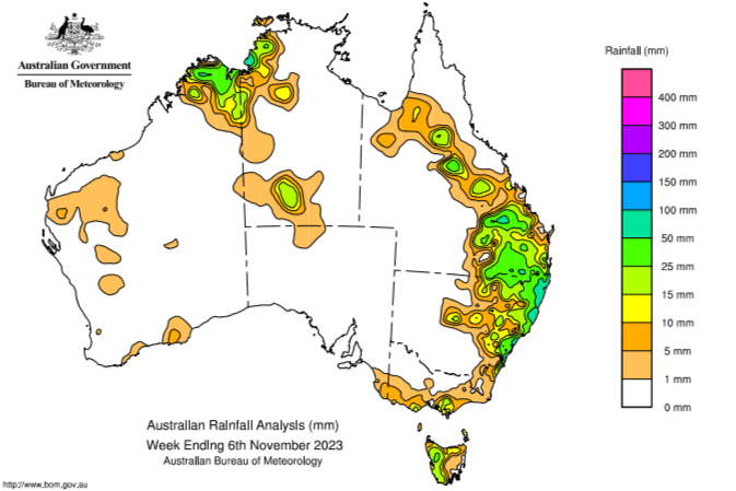 Rain brings relief to dry and fire impacted parts of the country