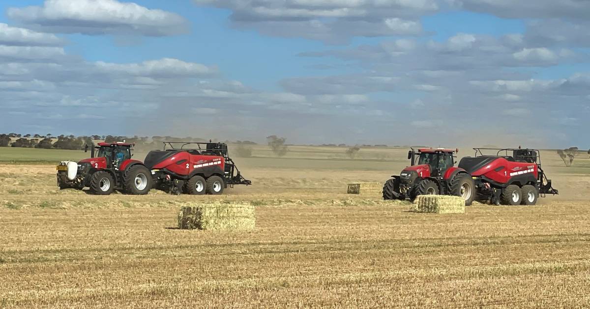 Balers help southern hay season