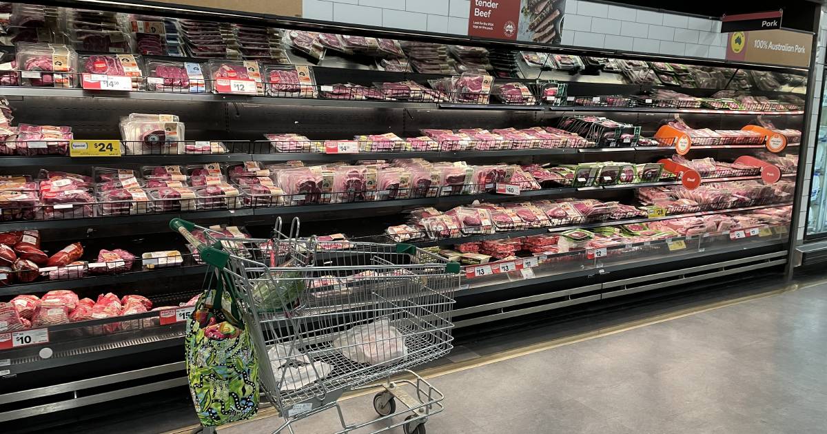 More beef, lamb going in trolleys as prices drop