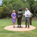 Contemplation in Cowra at the Japanese Gardens