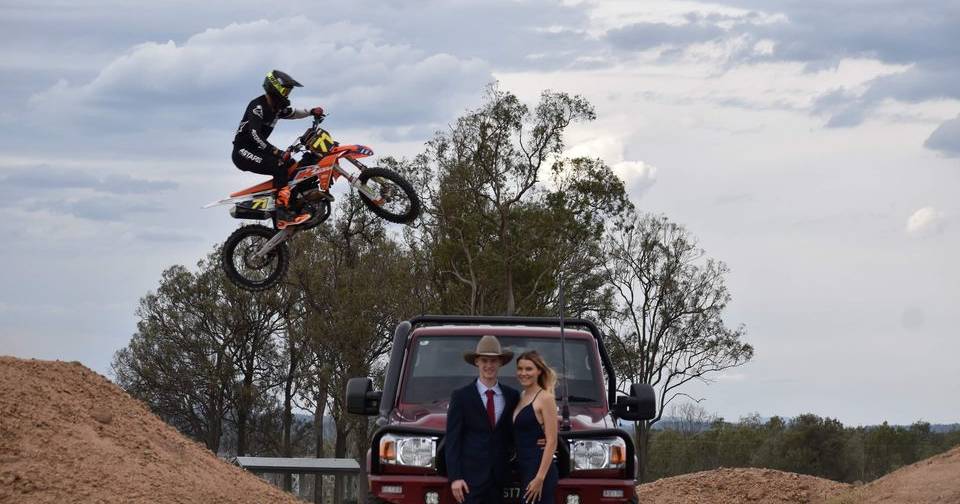 Trucks, motorbikes and mustangs: See Queensland's best formal photos