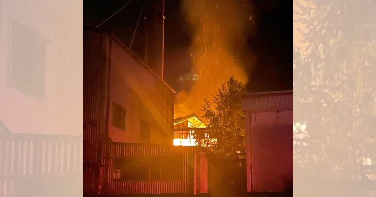 Giant abattoir blaze sparks massive response from Fire and Rescue crews