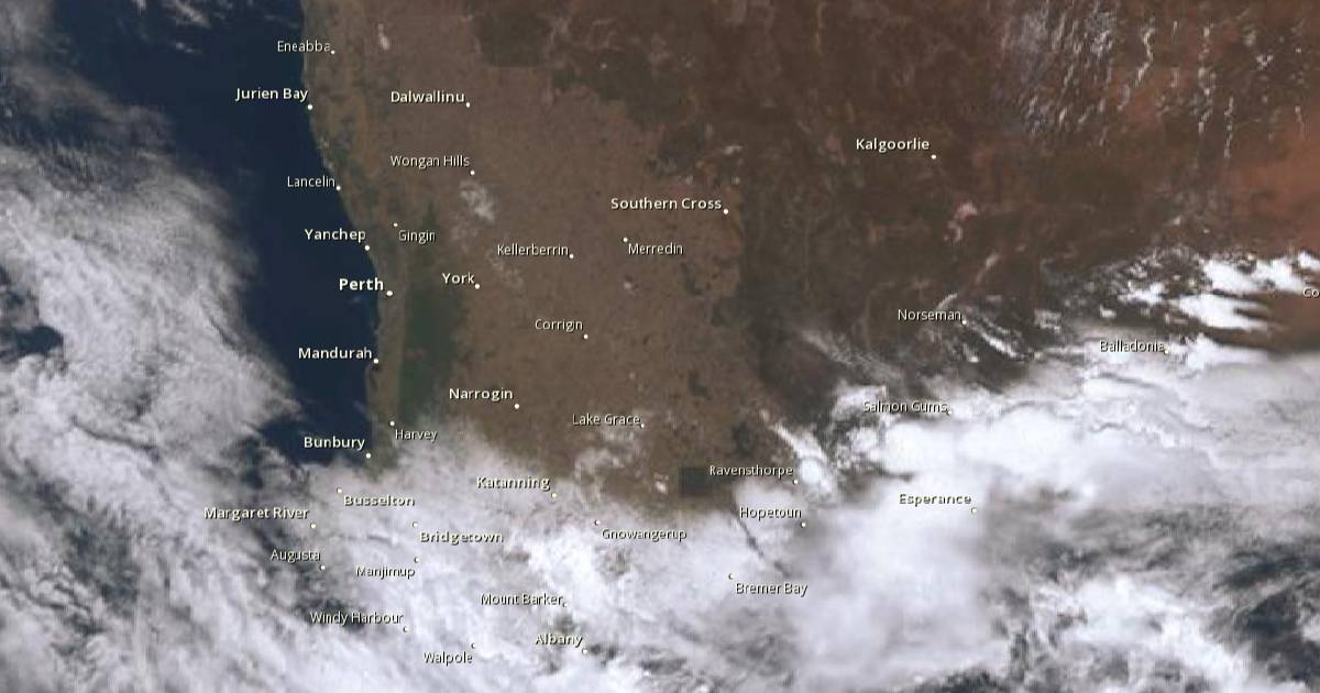 Rain and hailstones to lash Esperance region