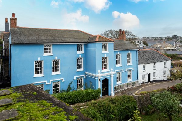 An elegant Cornish abbey being sold by one of iconic supermodels of the 1960s