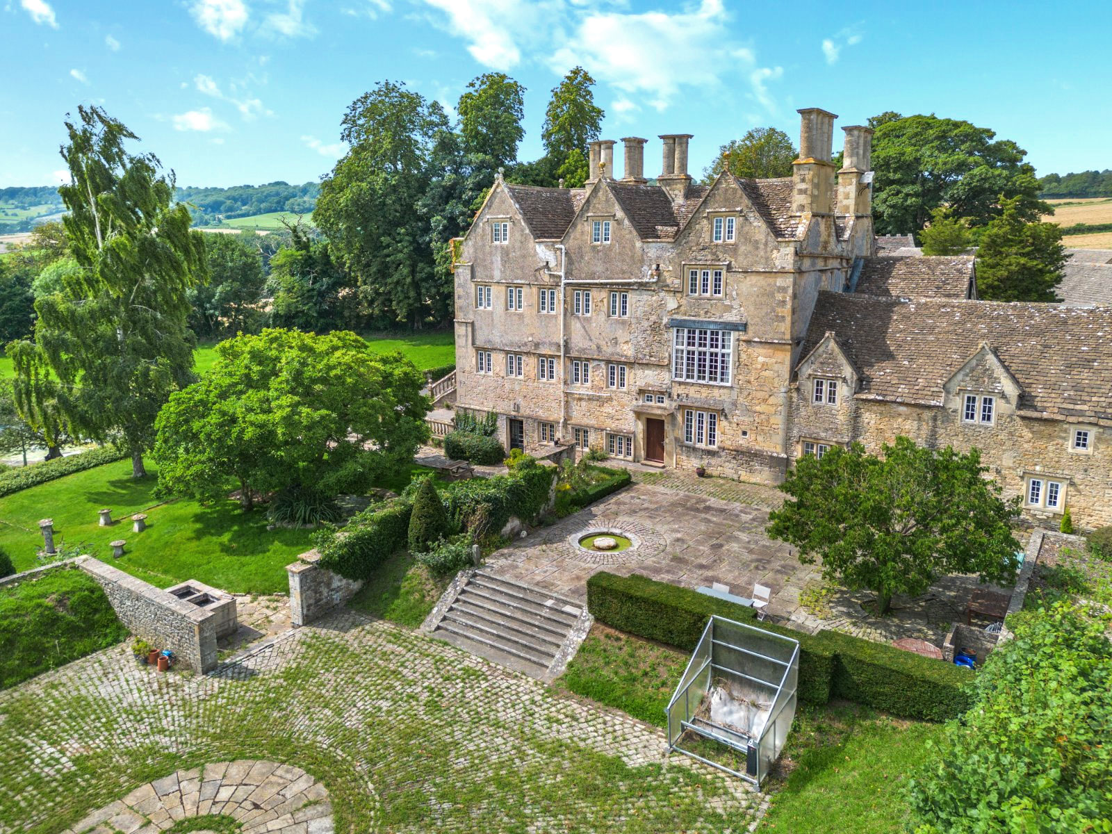 The country house where PG Wodehouse wrote one of his best-loved books, and where the wife of Charles I fled from her would-be captors