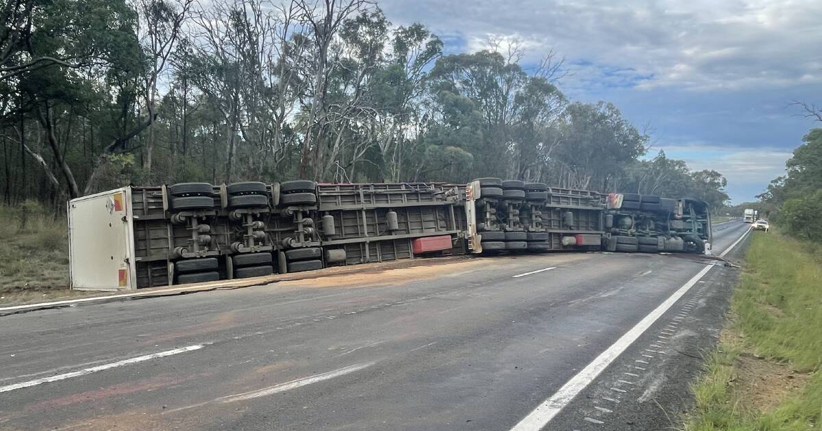 Newell Highway reopens after truck crash | The Land