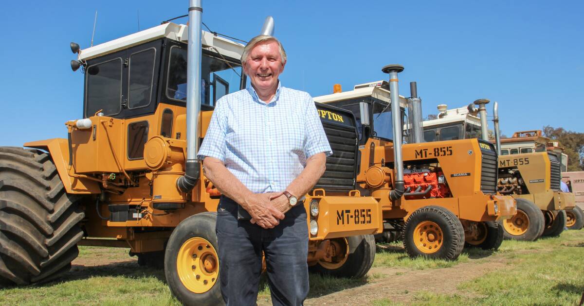 The tractors made from reusing parts from World War Two army tanks