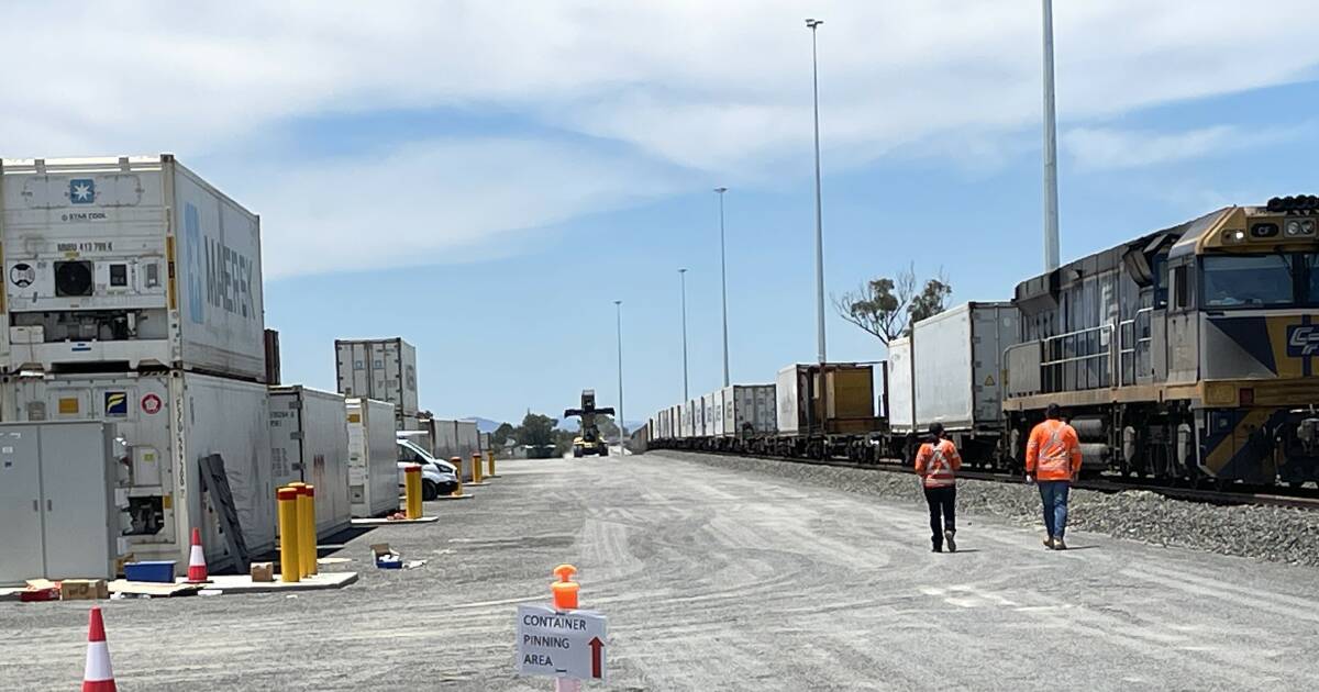 Tamworth's rail freight opens with nine trains in first three weeks