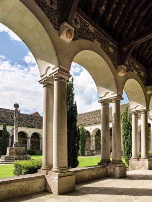 The War Cloister, Winchester College: A moving and elegant memorial to the Winchester boys who lost their lives in the World Wars