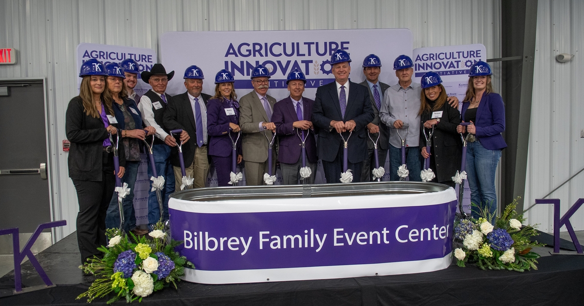 K-State breaks ground on new animal science event center