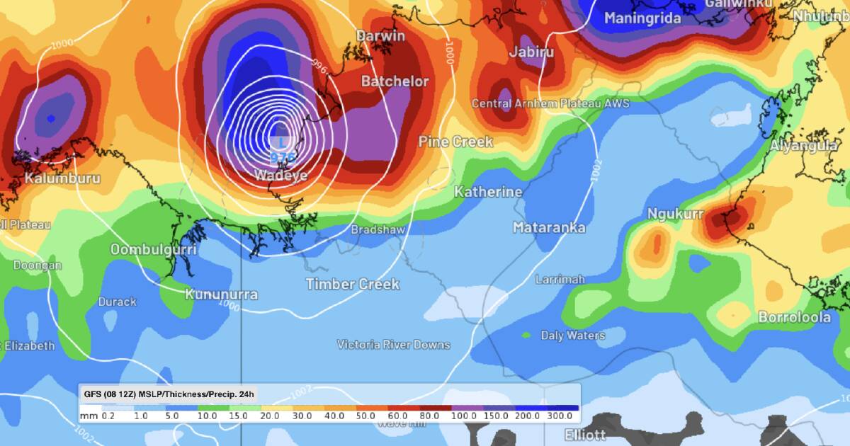 Monsoon to arrive over northern Australia in coming days