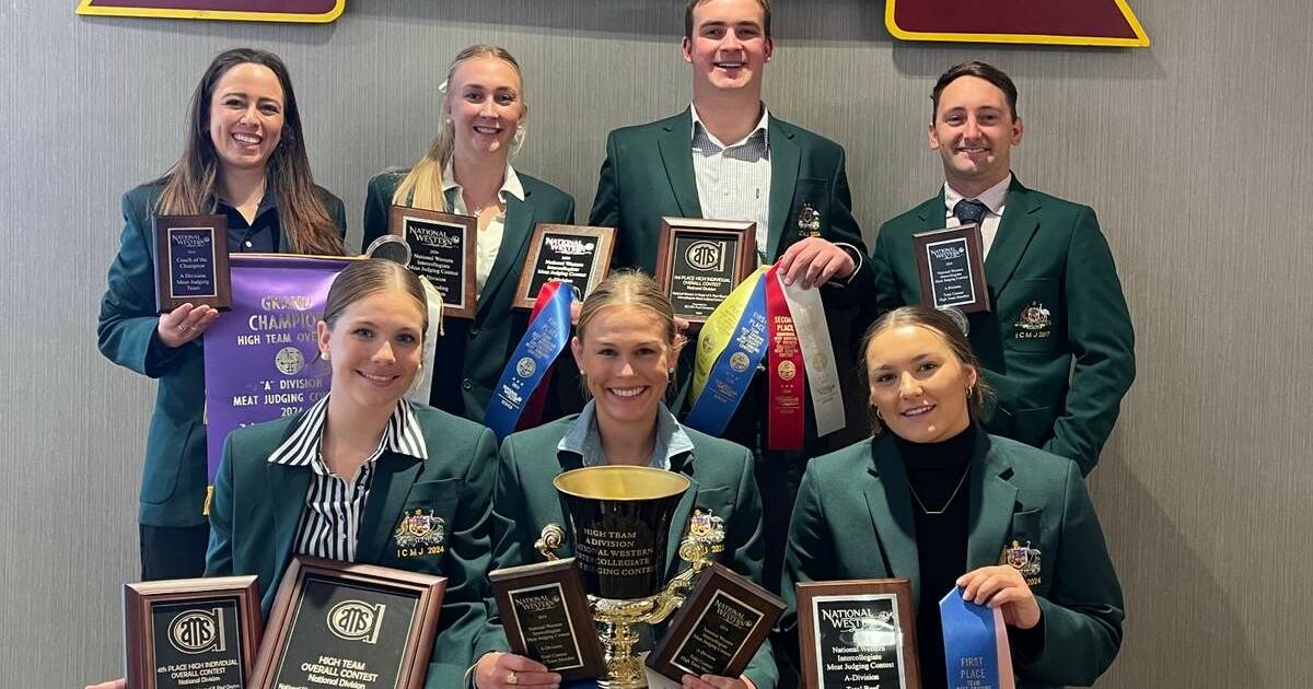 ICMJ team crowned champs at US meat judging competition | The Land