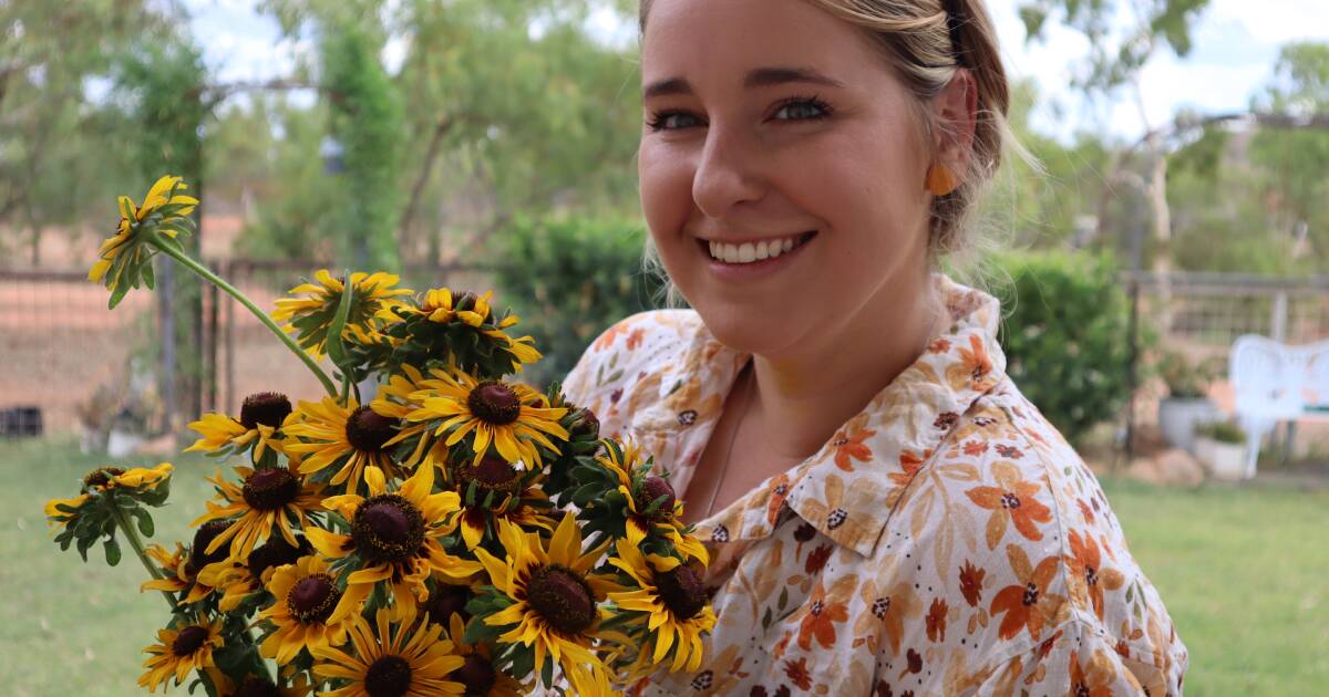 Finding my place on the station, among the flowers