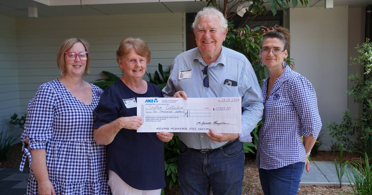 QCWA's 10k donation helps homeless in central Queensland