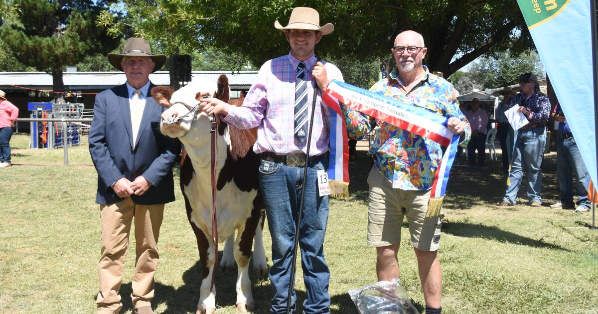 Will van Gend named champion Hereford parader at Royal Canberra Show | The Land