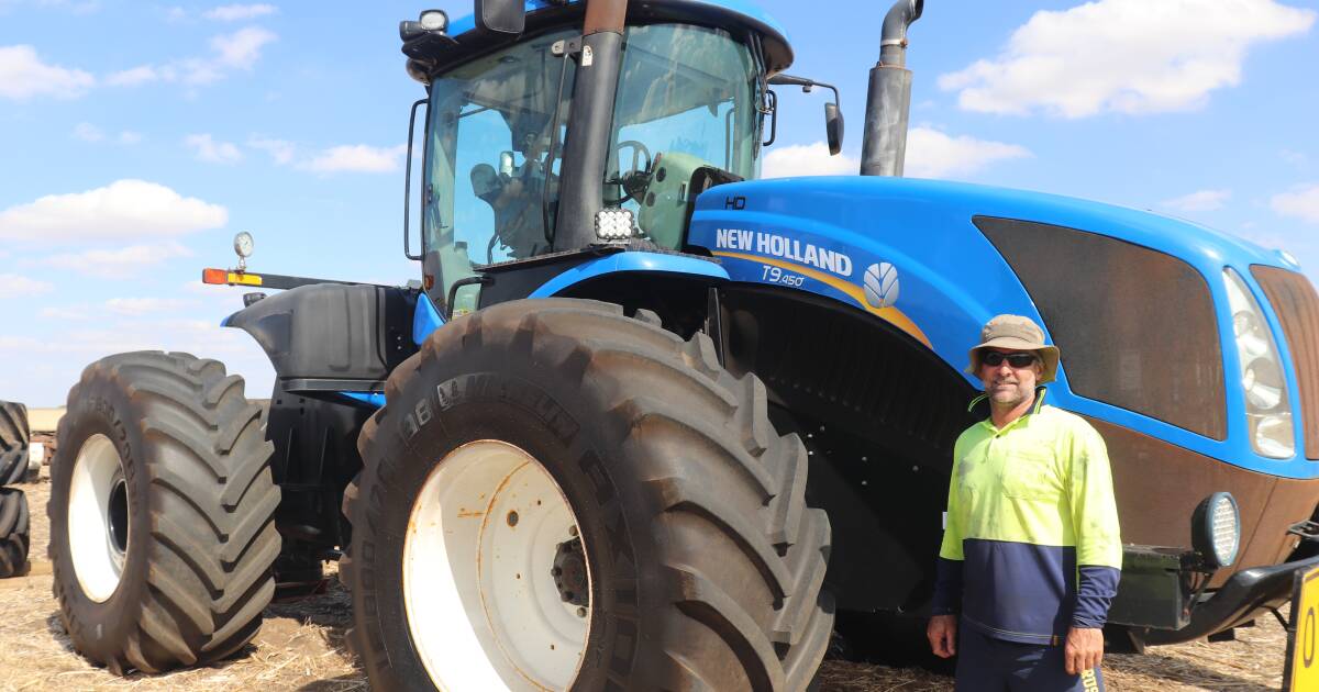 New Holland tractor tops at $302,500